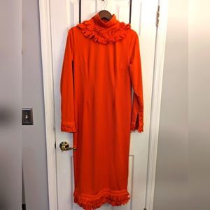 Sassy Jones midi fringe dress